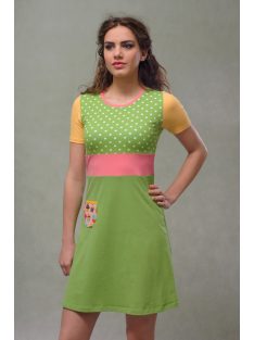 Evetkewear GREEN SUMMER DRESS - CUPCAKE