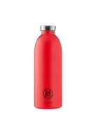 24Bottles Clima 850ml stainless steel, insulated water bottle, Hot Red