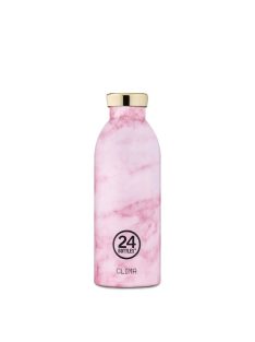   24BOTTLES Clima 500ml rozsdamentes acél termosz, MARBLE PINK