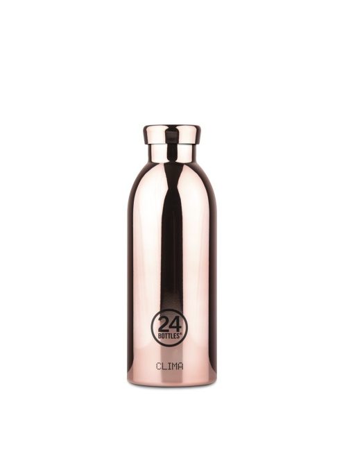 24BOTTLES Clima 500ml rozsdamentes acél termosz, ROSE GOLD