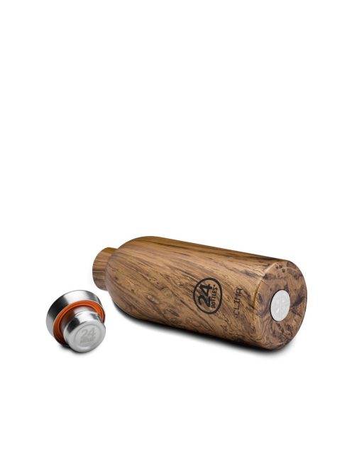 24BOTTLES Clima 850ml rozsdamentes acél termosz, SEQUOIA WOOD