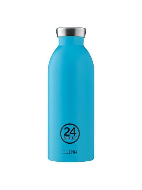 24BOTTLES Clima 500ml rozsdamentes acél termosz, Lagoon Blue