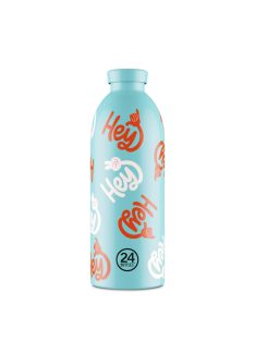 24BOTTLES Clima 850ml rozsdamentes acél termosz, Hey! Blue