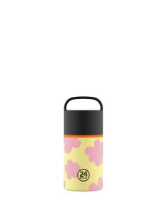   24BOTTLES Spin Bottle 480ml rozsdamentes acél bögre, Daydreaming Yellow