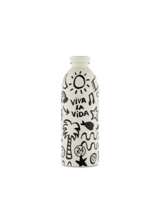   24BOTTLES Clima 850ml rozsdamentes acél termosz, Viva la Vida
