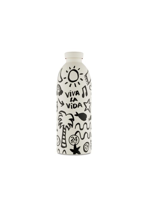 24BOTTLES Clima 850ml rozsdamentes acél termosz, Viva la Vida