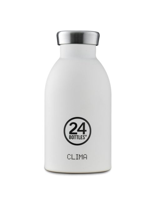 24BOTTLES Clima 330ml rozsdamentes acél termosz, Ice White