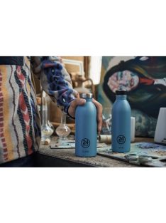 24BOTTLES Urban 500ml rozsdamentes acél kulacs, POWDER BLUE