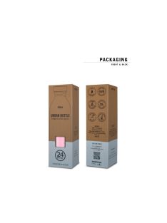 24BOTTLES Urban 500ml rozsdamentes acél kulacs, MAUVE