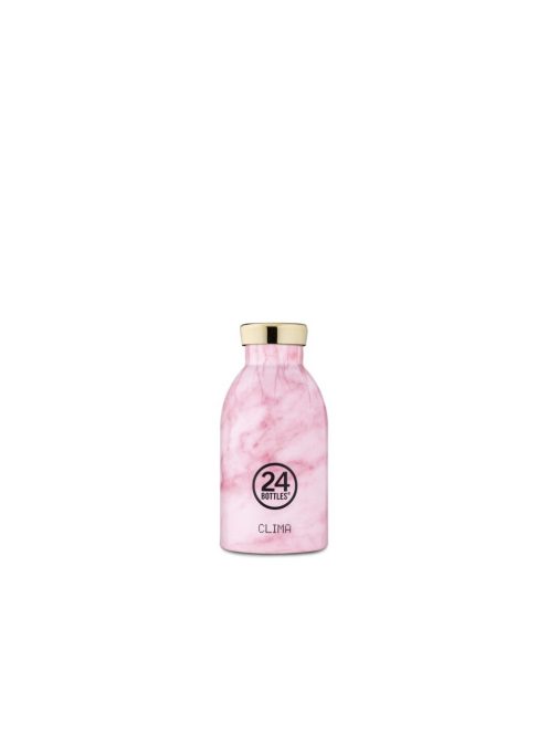 24BOTTLES Clima 330ml rozsdamentes acél termosz, MARBLE PINK