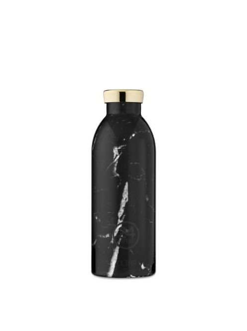 24BOTTLES Clima 500ml rozsdamentes acél termosz, Black Marble
