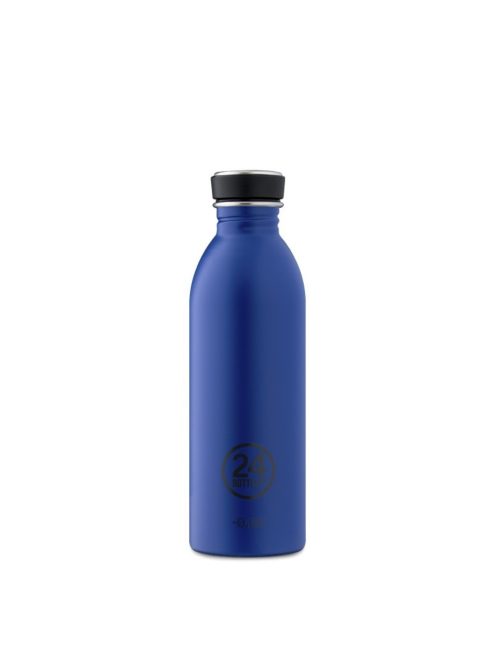 24Bottles Urban 500ml stainless steel water bottle, GOLD BLUE
