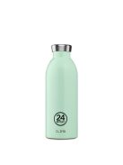 24Bottles Clima 500ml stainless steel insulated water bottle, AQUA GREEN