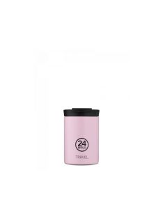  24Bottles Travel Tumbler 350ml rozsdamentes acél bögre, Candy pink