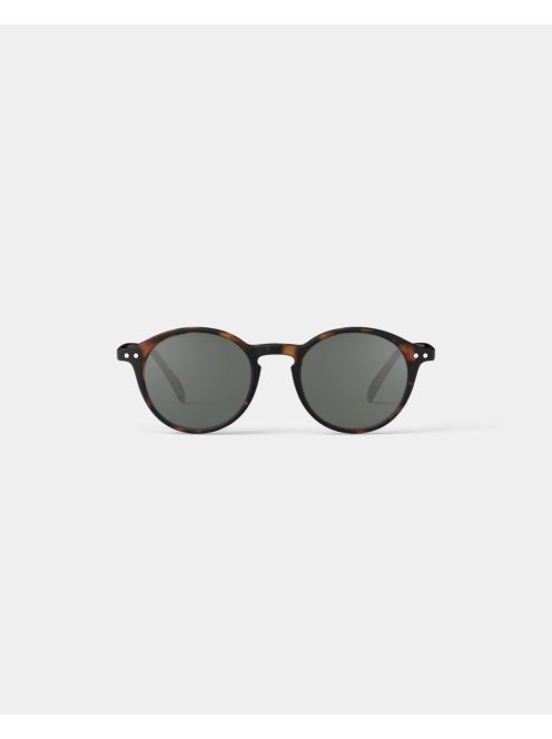 IZIPIZI PANTOS D sunglasses, tortoise, grey lenses, +3.00