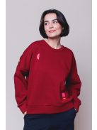 Evetkewear CLARET SWEATER - COZY SHORT