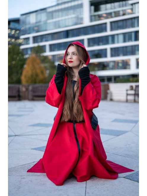 SustikKriszta POLARIS coat (long version) (red)