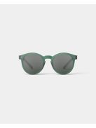 IZIPIZI OVERSIZE ROUND M sunglasses, green crystal