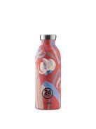 24Bottles Clima 500ml stainless steel insulated water bottle, Scarlet Lily