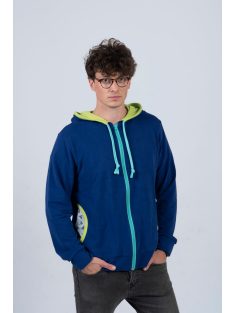 Evetkewear INDIGO MAN ZIP HOODIE - FOX