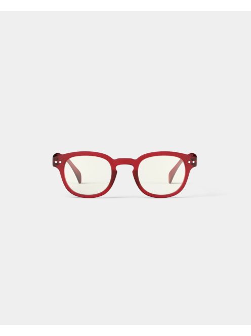 IZIPIZI monitor szemüveg C, piros +2.50