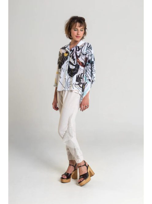 Bath White Printed shirt