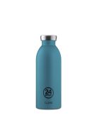 24Bottles Clima 500ml stainless steel insulated water bottle, stone atlantic bay