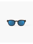 IZIPIZI RETRO C sunglasses, tortoise, blue mirror lenses