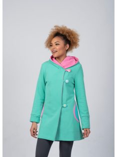 Evetkewear MINTH PINK COAT - RAINBOW