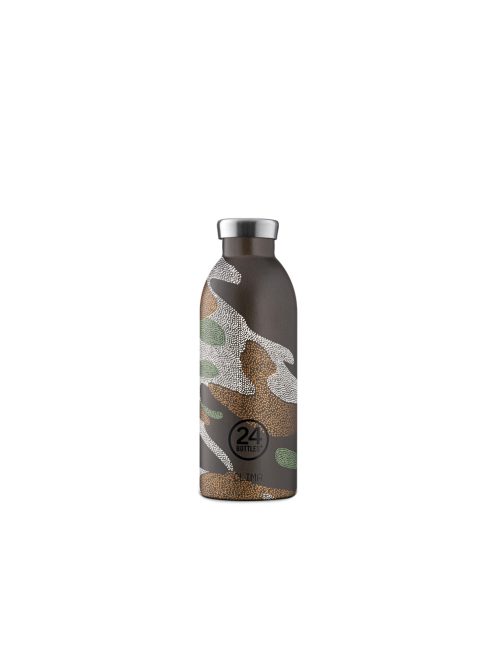 24Bottles Clima 500ml stainless steel insulated water bottle, CAMO ZONE