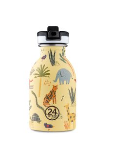   24Bottles Kids Urban 250ml rozsdamentes kulacs, Jungle Friends