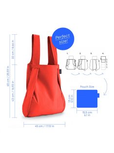 Notabag bevásárlótáska - Red