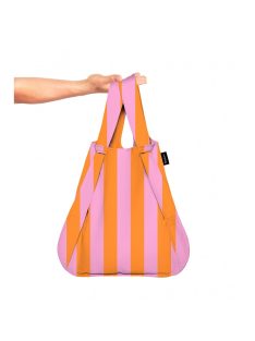Notabag bevásárlótáska - Pink Stripes