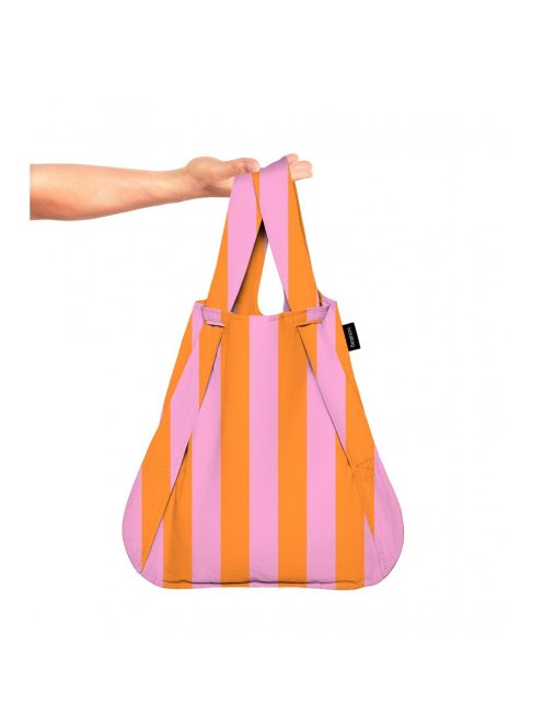 Notabag bevásárlótáska - Pink Stripes