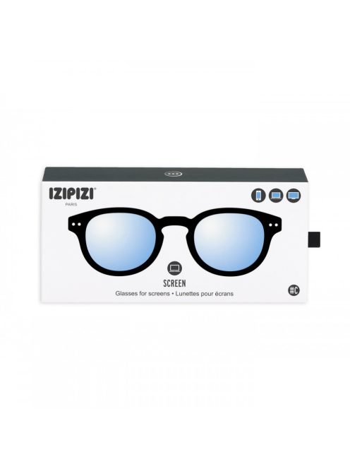 IZIPIZI RETRO C monitor szemüveg, fekete +2.50