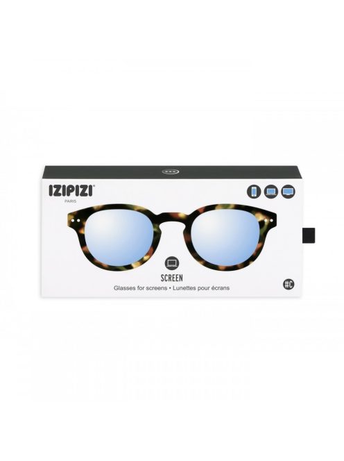 IZIPIZI RETRO C monitor szemüveg, teknőcmintás