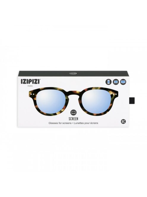IZIPIZI RETRO C monitor szemüveg, teknőcmintás +3.00