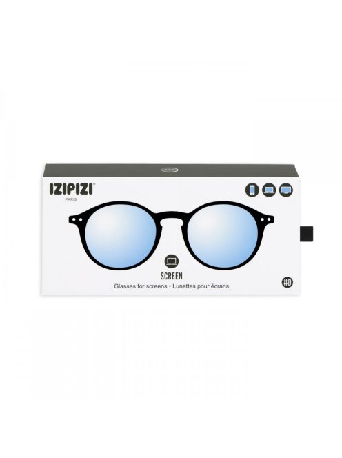 IZIPIZI IKONIKUS D monitor szemüveg, fekete +3.00