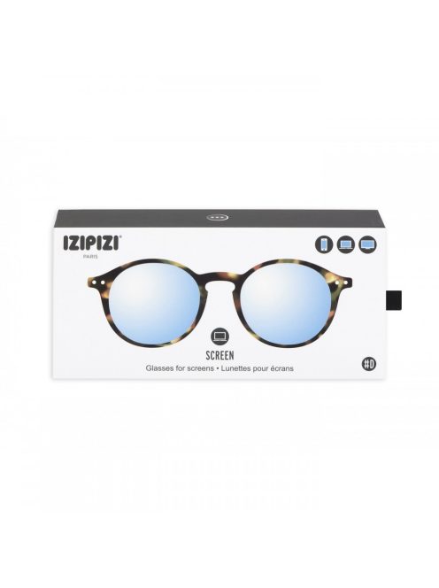 IZIPIZI IKONIKUS D monitor szemüveg, teknőcmintás +2.50