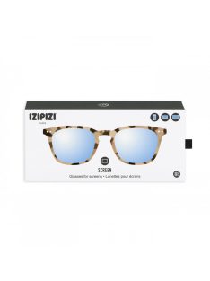   IZIPIZI TRAPÉZ E monitor szemüveg, világos teknőcmintás +2.50