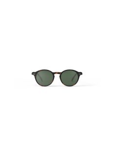   IZIPIZI IKONIKUS D napszemüveg, teknőcmintás, polarizált zöld lencse