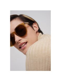 IZIPIZI OVERSIZE KEREK M napszemüveg, Golden Green